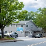 Exterior view of the dental office from the street
